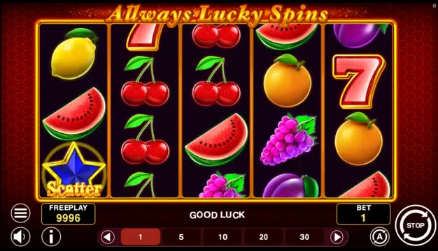 Real Allways Lucky Spins demo frame 5